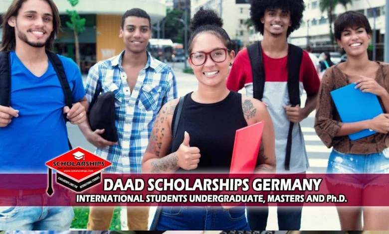 “Happy DAAD scholarship recipients from different countries in Germany.”