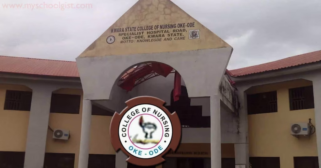 Kwara State College of Nursing and Midwifery Ilorin entrance gate.