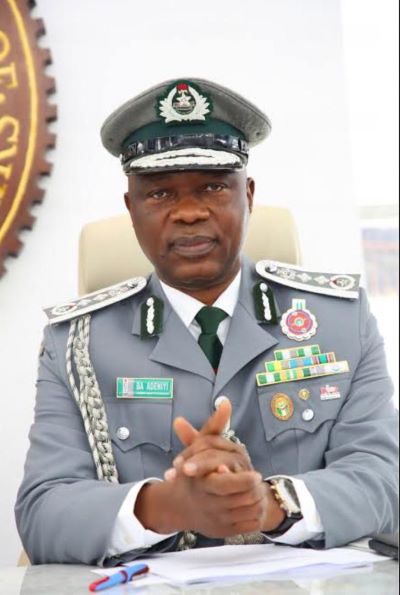 Comptroller‑General Bashir Adewale Adeniyi of the Nigeria Customs Service, whose tenure has been extended by President Tinubu