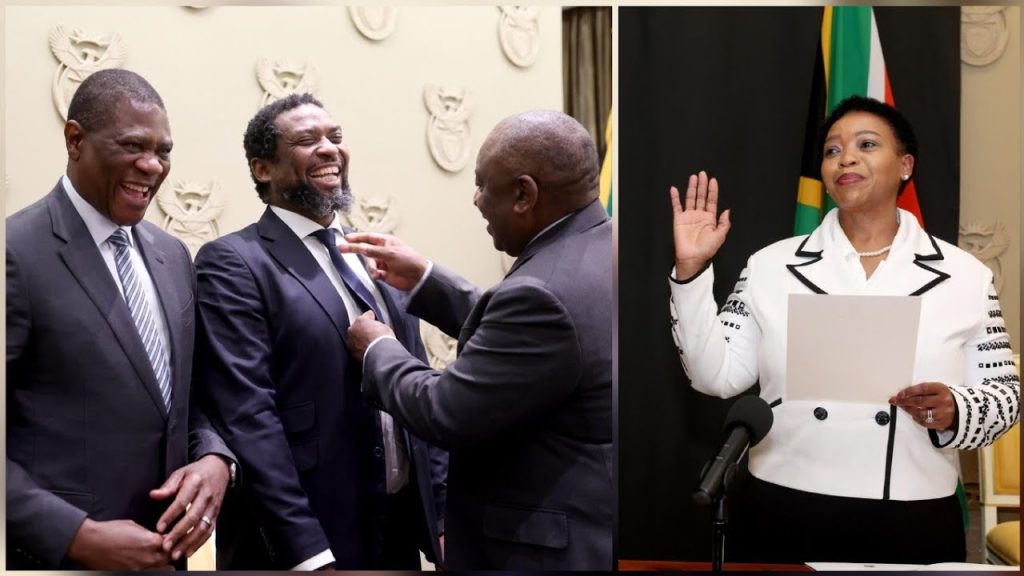 Buti Manamela sworn in as Minister of the portfolio with Nomusa Dube‑Ncube as Deputy Minister