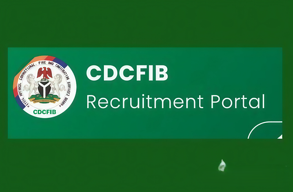 CDCFIB recruitment portal banner showing agency logos
