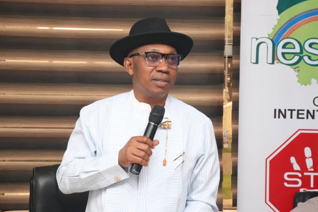 NESREA DG Prof Innocent Barikor speaking on circular economy boosting Nigeria’s forex earnings
