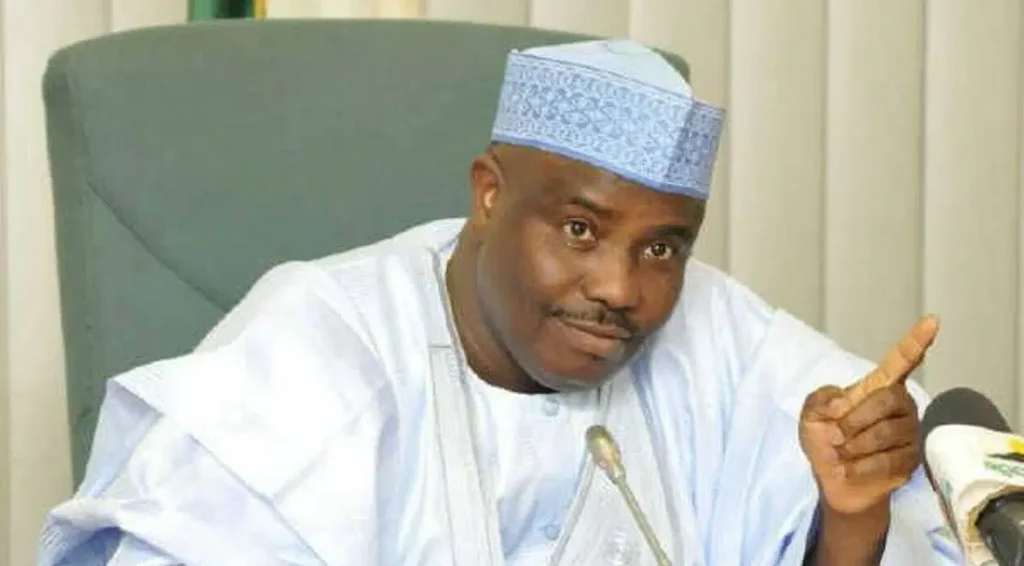 Senator Aminu Tambuwal speaks during inquiry into alleged ₦189bn EFCC probe