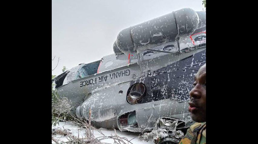 Ghana helicopter crash kills defence and environment ministers