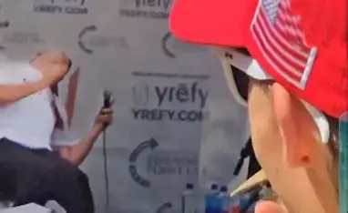 Charlie Kirk shot dead on stage during Utah Valley University conference attack