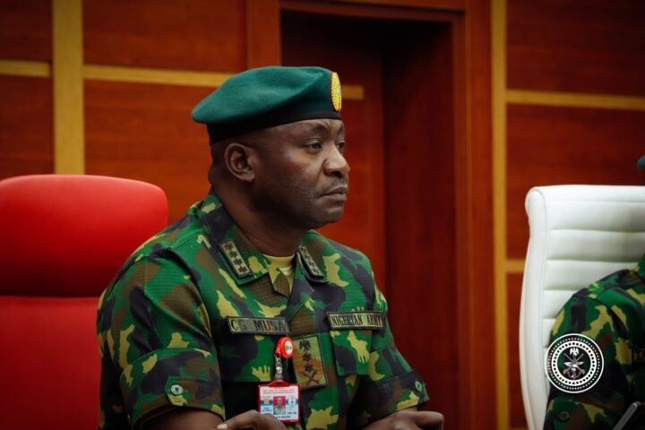 General Christopher Musa in uniform — new Defence Minister Nigeria 2025