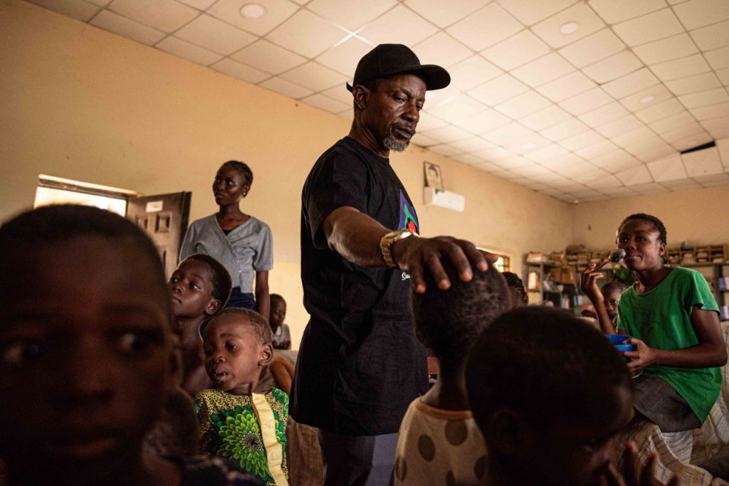 Children sheltered at Vine Heritage Home Foundation, helping victims of infanticide in Nigeria.