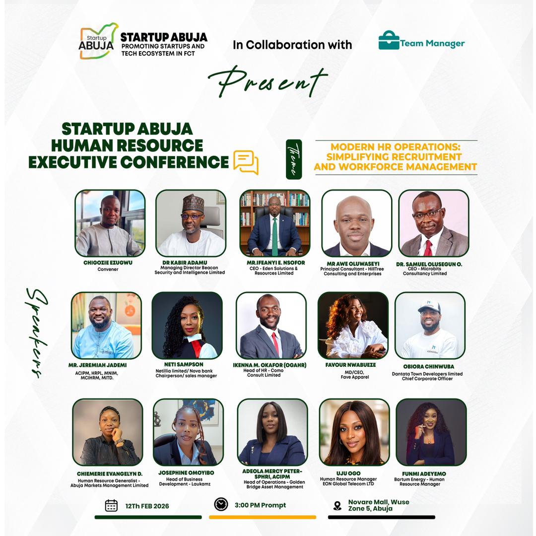 startup abuja hr conference inspired modern hr operations
