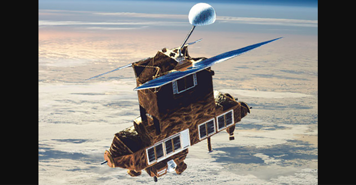 NASA Van Allen Probe A reentry satellite returning to Earth