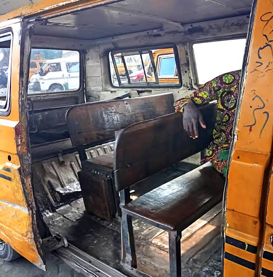 Commercial passenger buses, where preaching and hawking will soon carry a ₦50,000 penalty., AI generated