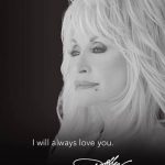Country music icon Dolly Parton performing on stage.