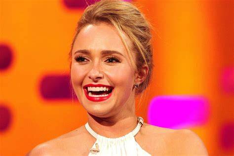 Actress Hayden Panettiere smiling at a Hollywood red carpet event.