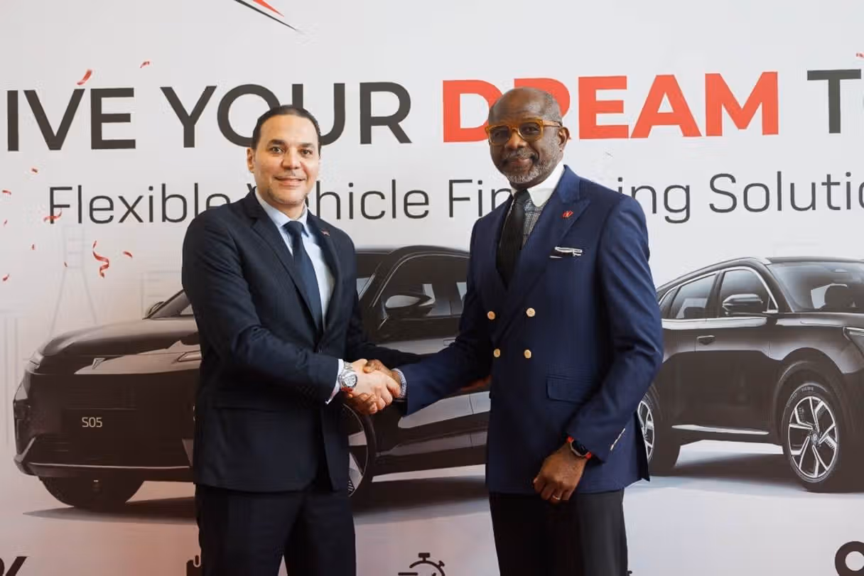 UBA executives and Mikano Motors representatives at the launching of the Drive Your Dream Today auto-financing scheme.