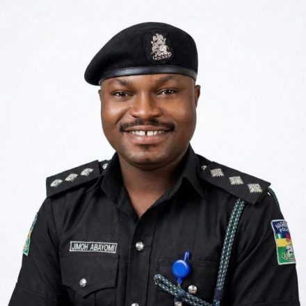 Ondo State Police Command logo and headquarters building in Akure.