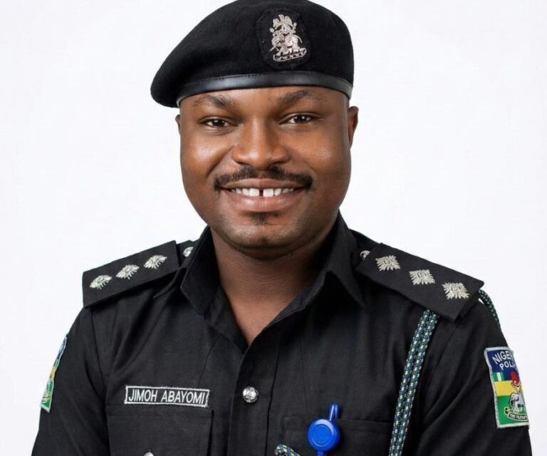 Ondo State Police Command logo and headquarters building in Akure.